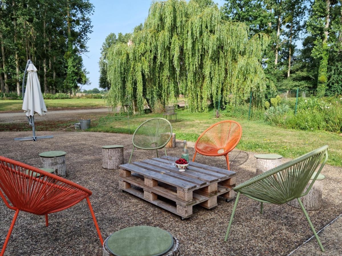 L 'Aupinouse Chambre Double Pivoine Avec Salle D'Eau Privative La Suze-sur-Sarthe 외부 사진