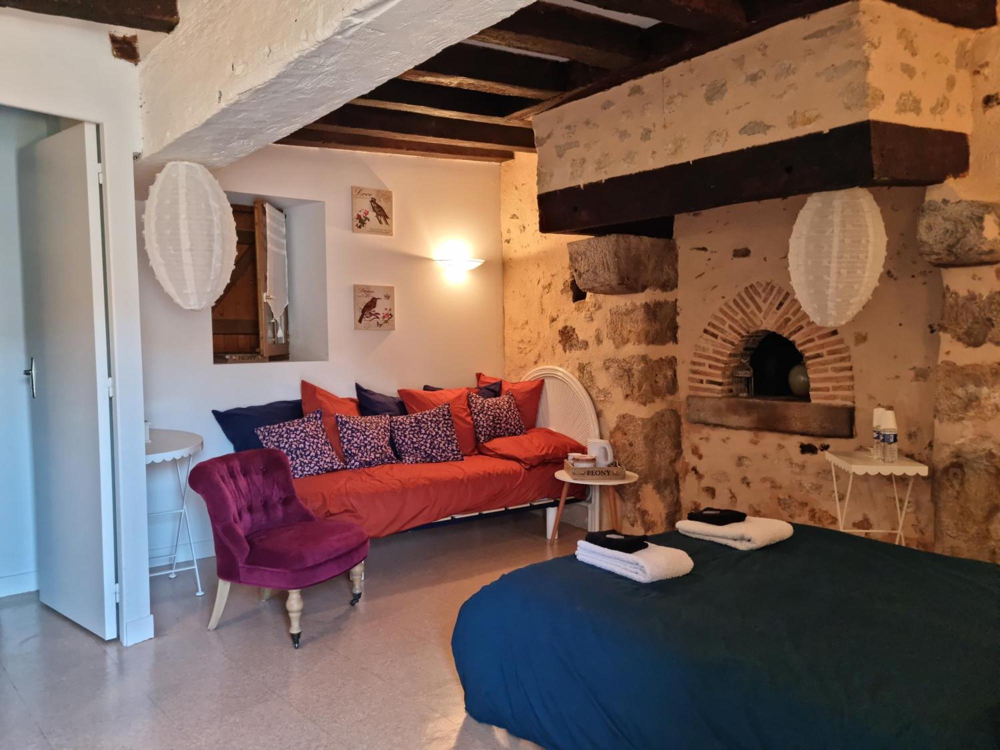 L 'Aupinouse Chambre Double Pivoine Avec Salle D'Eau Privative La Suze-sur-Sarthe 외부 사진